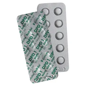 212 MAIN LaMotte No.1 Chlorine DPD Tablets - Box of 1000, Chlorine Tabs for Swimming Pools Water Testing