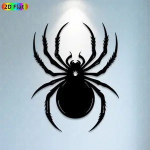 1pc Spider Metal Wall Art, Spooky Spider Statue Mural, Ideal Gift for Halloween, Gothic Home Parties, Rust-Resistant Metal Wall Decor Wall Sculptures, Perfect for Indoor Wall & Outdoor Fence, Spider Decor Enthusiasts, Fantasy Wall Art