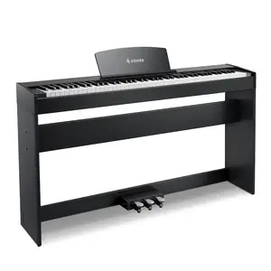 Donner DDP-50 Beginner Weighted Digital Piano 375 Voices 100 Rhythems 120 Demos