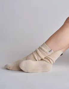 Everyday Cable Knit Scrunchie Sock Everyday Cable Knit Scrunchie Sock