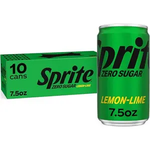 Sprite Lemon Lime Soda Soft Drinks, 12 fl oz, 12 Pack,Cans