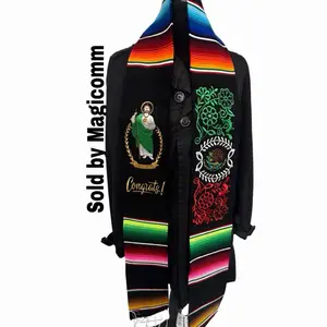 Graduation Stoles for Class 2026 with Vibrant Stripes and Bold Design