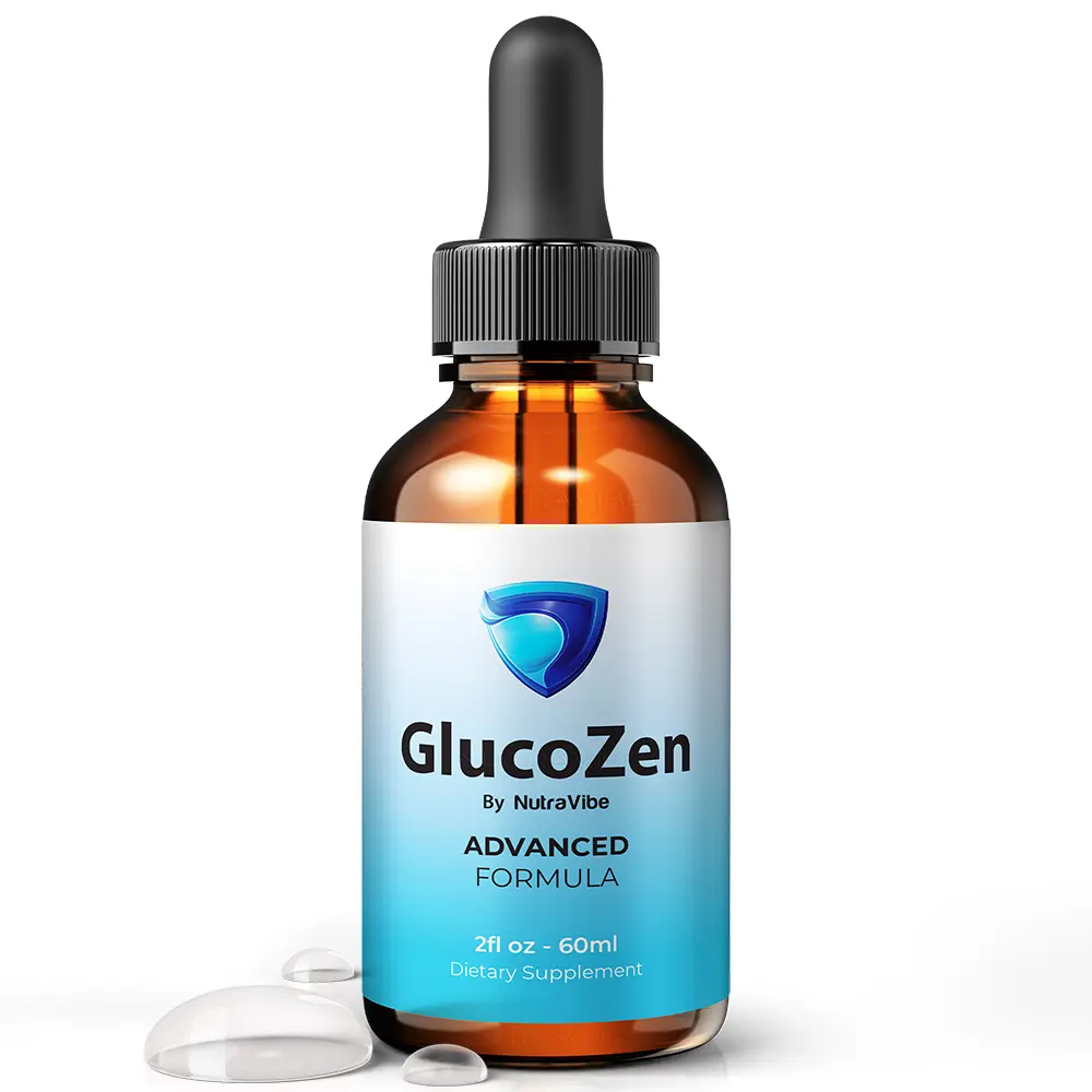GlucoZen - Gluco Zen Advanced Natural Dietary Supplement with 121mg Proprietary Blend for Health & Wellness