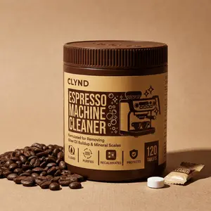 Espresso Machine Cleaning Tablets, 120-Pack, High-Performance Cleaning & Descaling Solution for Breville, DeLonghi, Gaggia, and Oracle Machines