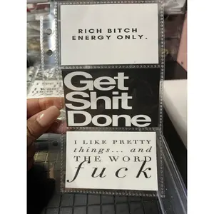 UNFILTERED set of 3 deco binder cards