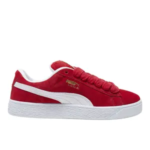 PUMA Womens Suede Xl Lace Up Sneakers Shoes Casual - Red