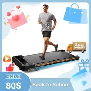 【With Incline & compact】Airhot Walking Pad Treadmill with an Incline, Under Desk Treadmill for Home and Office, 2 in 1 Portable Treadmill with Remote Control, Compact Treadmill 265LB Capacity for Walking and Jogging