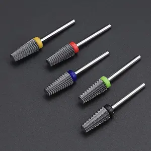 1pc 5 in 1 Ceramic Nail Drill Bit for Gel Removal, Nail Care and Cuticle Grinding, Professional Electric Nail File Accessory