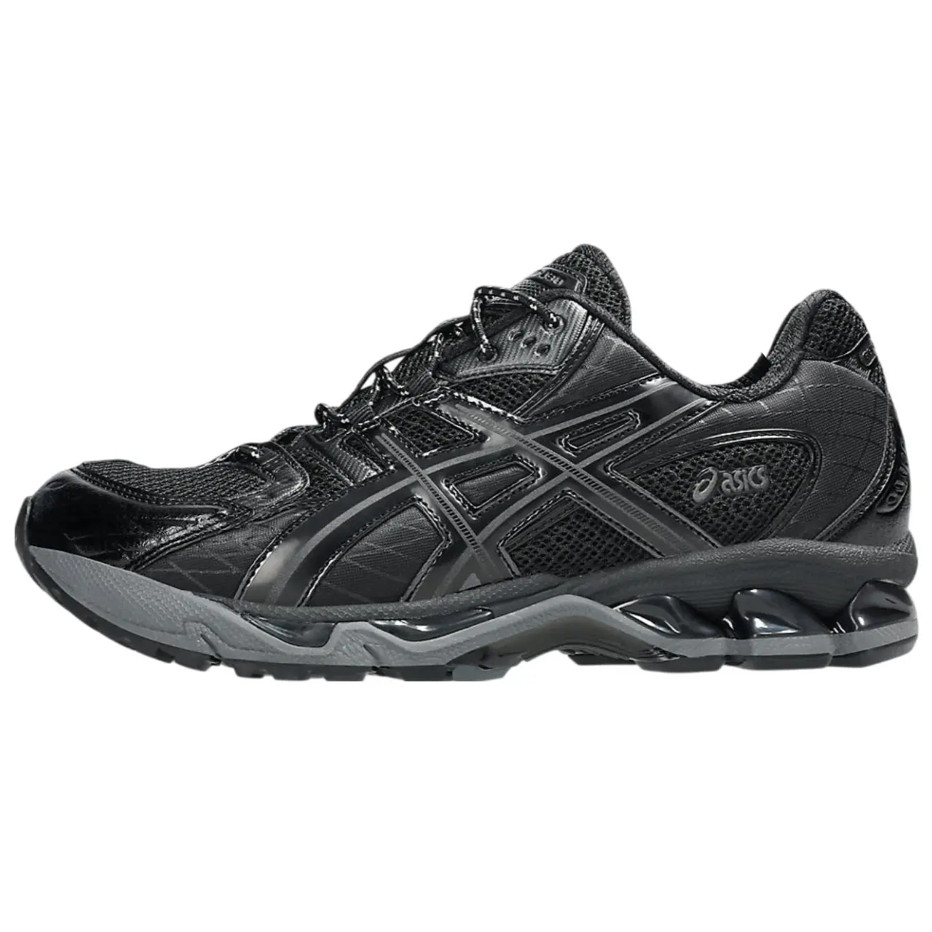 ASICS GEL Nimbus 10.1 Haven Black Grey Minimalist Cushioned Breathable Low Top Commuter Running Shoes Unisex 1203A696-001