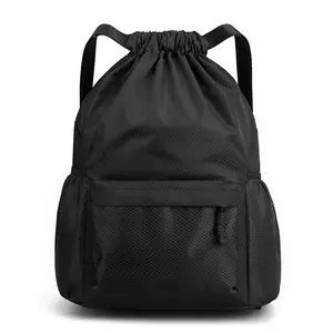 Waterproof Swimming Bag Dry Wet Separation Training Backpack Unisex Large Capacity Drawstring Backpack Drawstring Bag