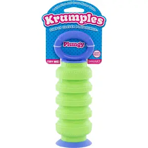 Krumples Plungy fidget toy  (Lime)