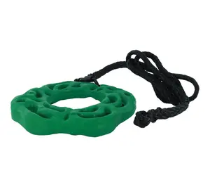 PetKORE Luna Ring Equine Horse, 9" Green Treat Puzzle Toy