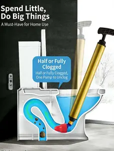 Toilet Plunger - Heavy Duty Drain Cleaner