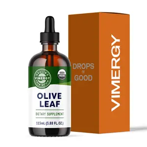 Vimergy Organic Olive Leaf 10:1 115mL - Supports Immune & Cardiovascular Health