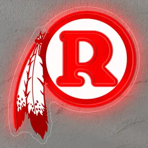 Commander Football Team Neon Sign, Cool Light Up Dimmable Football Team Logo Hanging Led Neon Sign for Wall Decor, Man Cave, Garage, Party, Bar, Game Room Deco, Birthday Gift for Fans