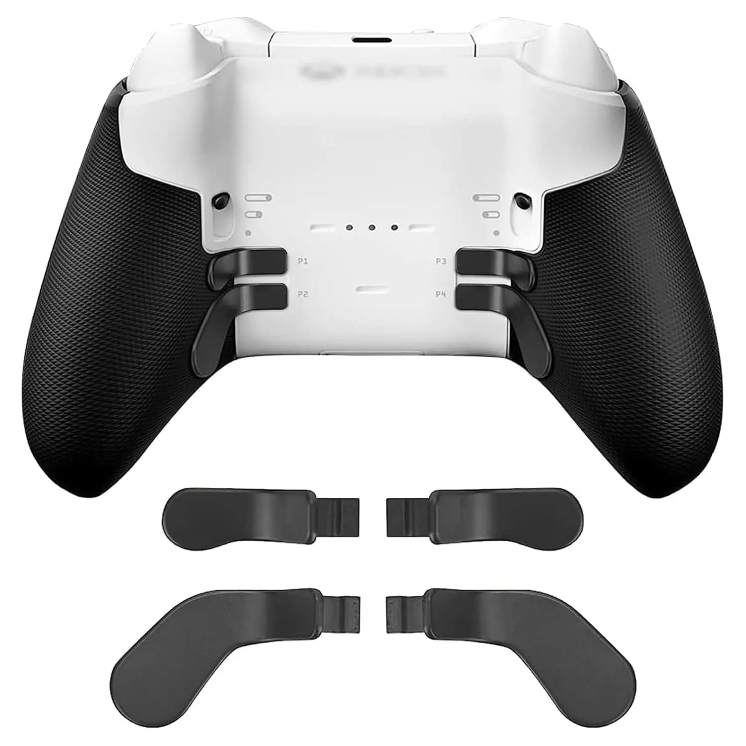 4 count Accessories kit Elite Series 2 Paddles for  Elite Controller,  Locks Replacement Parts  Kits for  One Elite, Elite Series 1, Elite Series 2, and Elite 2 Core Controller