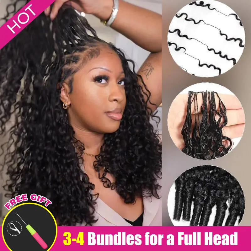 【Flash Sale】ISEE HAIR Human Hair Crochet Hair Extensions – Miracle Knots Pre-Separated Crochet Braids, Knotless Boho Braids, Mermaid Braids, Goddess Braids, Burmese Curly, Kinky Curly, Water Wave, Vacation Hair & Beach Essentials#SummerWins #Summerhair ca