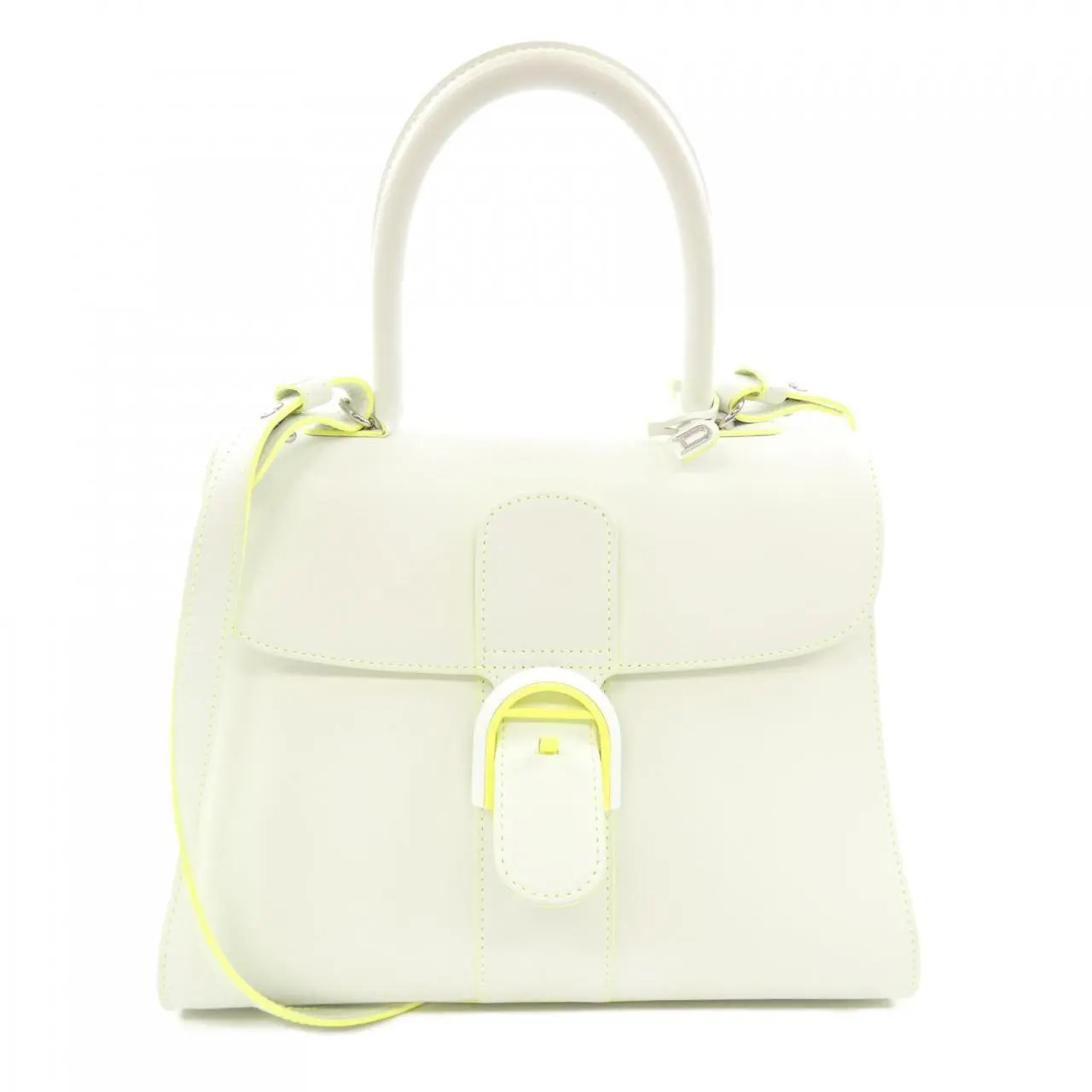 Pre-owned delvaux Calfskin Shoulder Bags Brillant Box Calf Bag