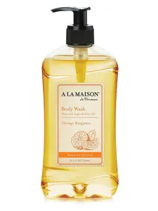 Orange Bergamot Body Wash - 25.3 Fl. Oz (750 Ml) A LA MAISON de Provence