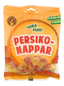 Candy People Sour Mini Peach Pacifier (Persikonappar) 70g