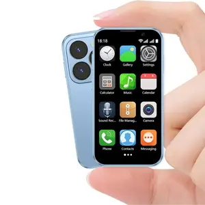 3.0 Inch Smartphone, 2 Counts Portable Mini Smartphone, Dual SIM 3G Android 8.1 2GB + 16GB GPS Bluetooth-compatible WiFi Portable Tiny Mobile Phone