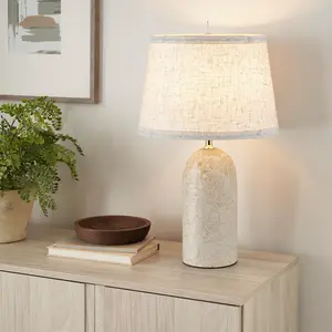 Modern Ceramic Table Lamp Minimalist Bedside Lamp For Bedroom Living Room Home Decor