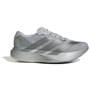 Adidas Men's Silver Adizero EVO SL Running Shoes, JR3419