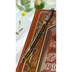 Cinnamon Brown Refillable Ballpoint Pen