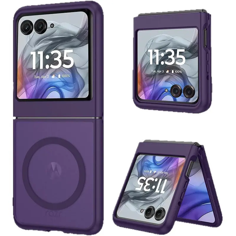 SUODUSI Suitable for Motorola Razr 70/Razr 70 Ultra 2026/60 2025/Razr 60 Pro+/60 Ultra/50 2024/50 Ultra foldable phone case [compatible with MagSafe] skin sensitive magnetic suction anti drop protective case