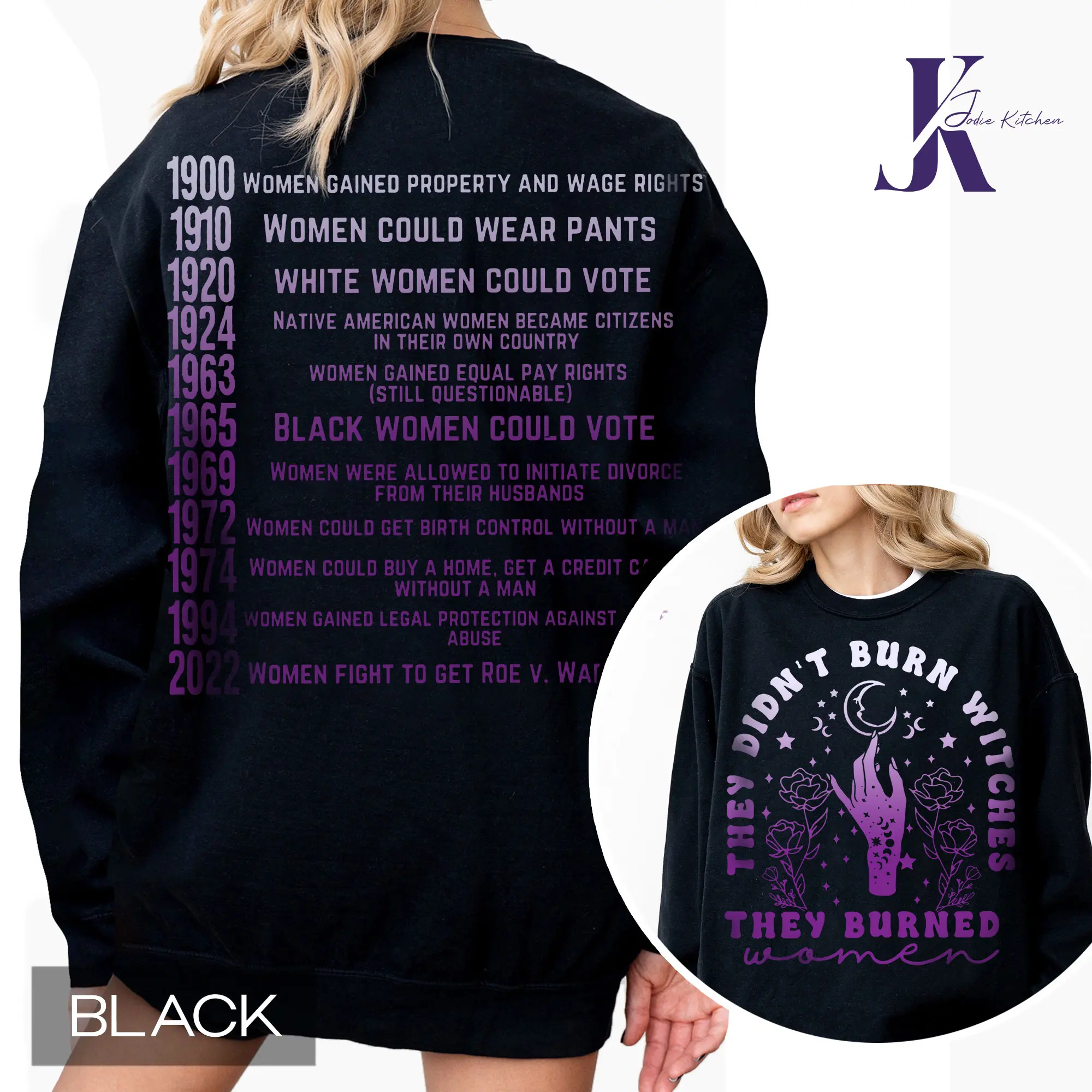 They Didn’t Burn Witches, They Burned Women, Women Rights Dates, Witch Shirt, Women Shirt, Woman Shirt
