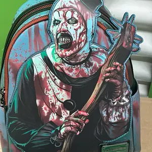 Terrifier Art The Clown Glow Mini BackPack EE Exclusive LoungeFly