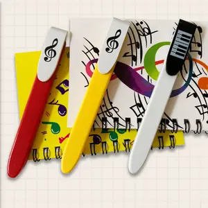Music-Themed Notebook and Pen Set: 36 Pages with Water Resistant Cover Music Notes Design Jotter- Perfect for Piano, Music Teachers, Students, and Music Lovers