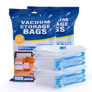 Travel Vacuum Compression Storage Bags, Equipped with USB Rechargeable Electric Pump, Ultra-Lightweight and Portable, Space-Saving, Suitable for Clothing and Travel Essentials, Zipper Storage Bags, Outdoor Packing System, Holiday Multi-Pack foldable gift