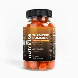 NutriRise Turmeric Gummies | Bioavailable Curcumin & Black Pepper | Joint & Inflammation Support
