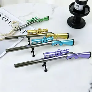 Novty LED Light Smooth Writing Ballpoint Pen, Cute Shape Multicolor Creative Stationery Gift for School, Office (Premier League Fan Shop Collectible)