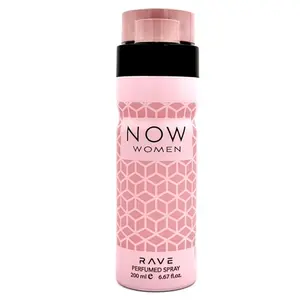 LATTAFA RAVE NOW DEODORANT PERFUMED SPRAY 6.6FL.OZ Body Care Scent Body Care Fragrance Gentle Pack Comfort Cosmetic Aroma Daily Scented Cleanser