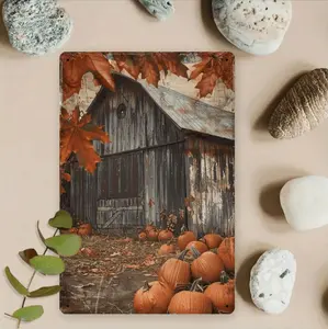 Rustic Pumpkin Harvest Iron Wall Art for Home and Garden Decor Ideal for Café and Garage Spaces
