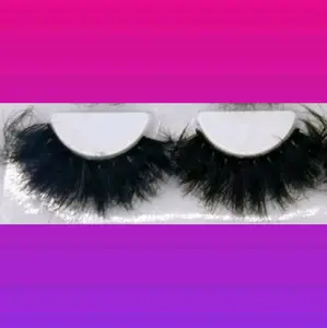 Thick false mink Lashes Fluff Curl Lashes - Perfect for Makeup - Eyelashes