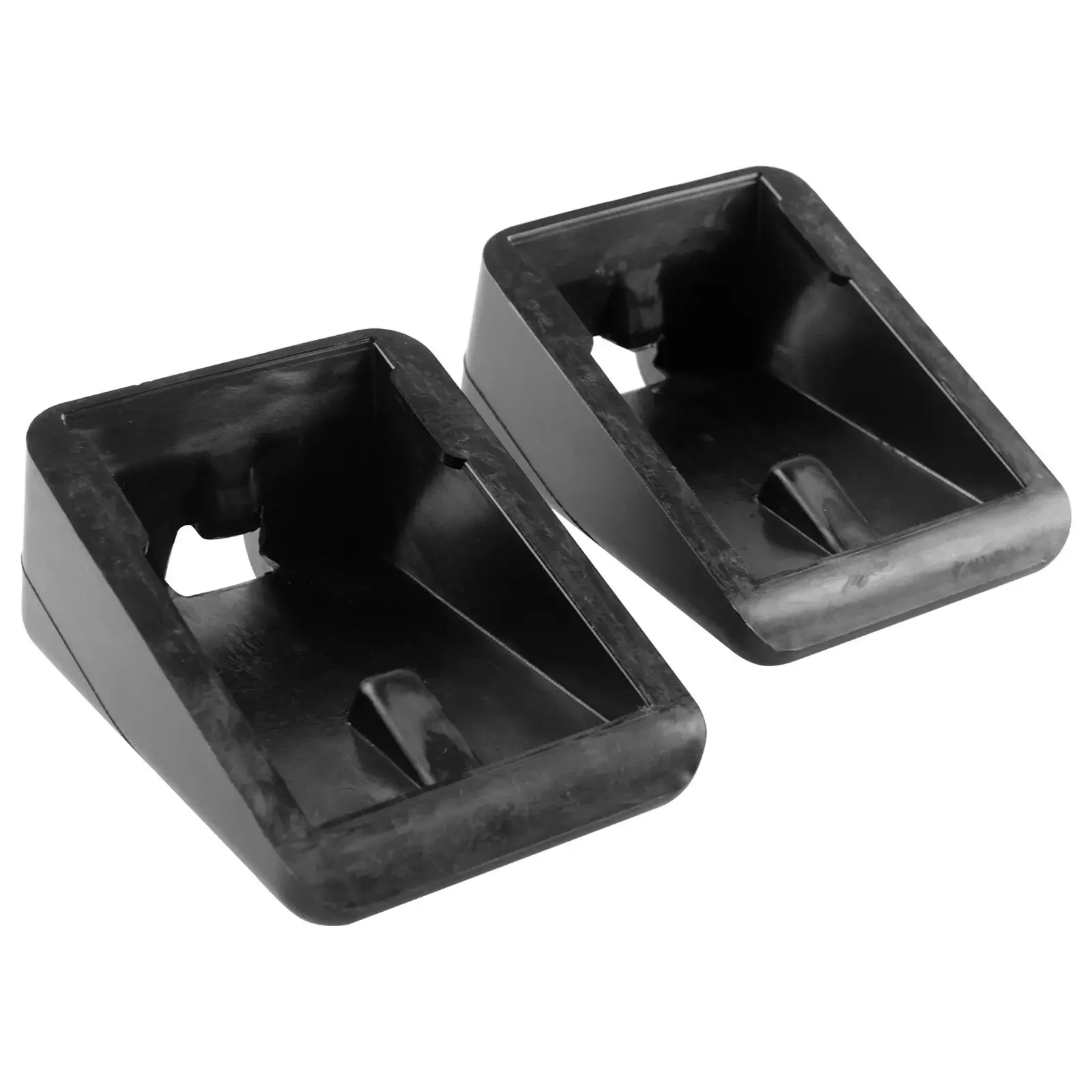100% Brand New ABS Hood Bumper Support Brackets 2-Pack, Automotive Replacement Parts for Peterbilt 567 579 & Kenworth T880 T680, Replaces L85-6081 for Driving Stability, Plastic