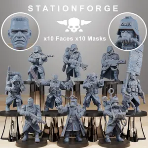 GrimGuard - Combatants - Station Forge (Minis)