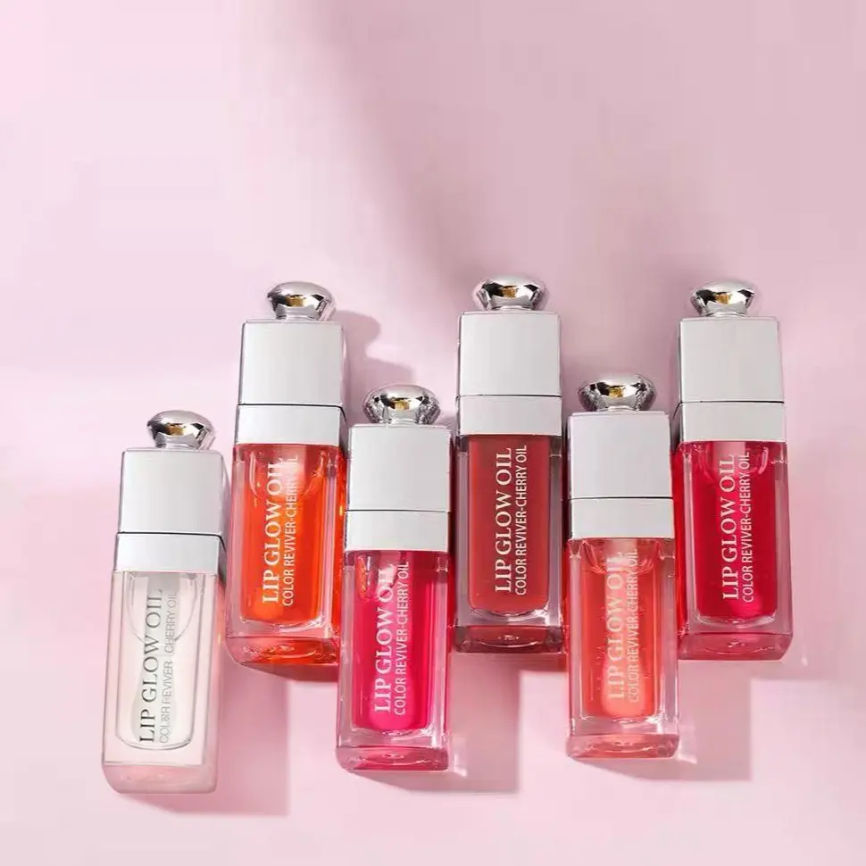 6pcs Set of Moisturizing Liquid Lipstick, Long-Lasting Non-Stick Formula, Daily Wear Fruit Flavored Moisturizing Hydrating Lipgloss, Lip Care, All Day Color, Glow Gloss