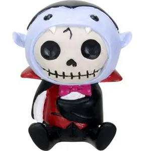 Furrybones Count Dracula Figurine Halloween Vampire Skeleton Decoration