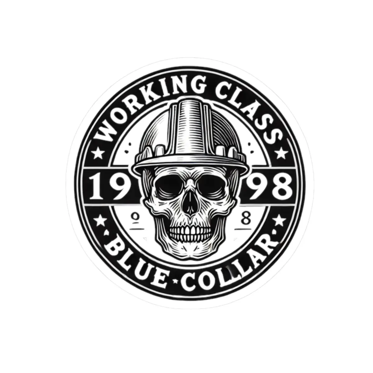 Hard Hat Stickers, Construction Helmet Decal, Tool Box Label, Vinyl Sticker Pack, Laptop Decal, Toolbox Sticker