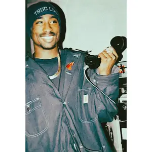 Tupac 'Telephone' Poster