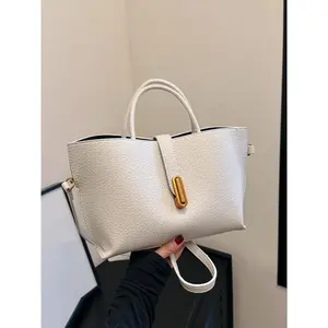 25 fall&winter Women's Elegant Solid Color Handbag, Fashionable Crossbody Bag for Daily Used, Casual Trendy Versatile High-quality Daily Commuting Bag