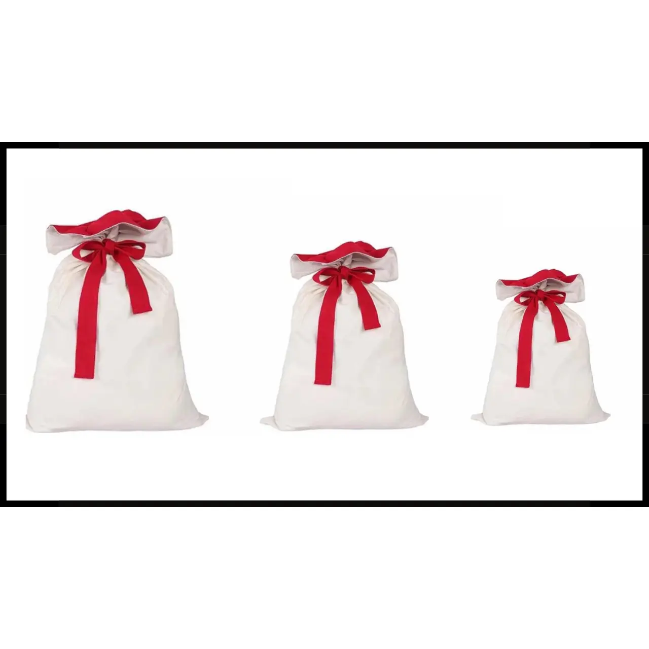 Double Layer Sublimation Santa Sack/Gift Bag Double Layer Sublimation Santa Sack/Gift Bag