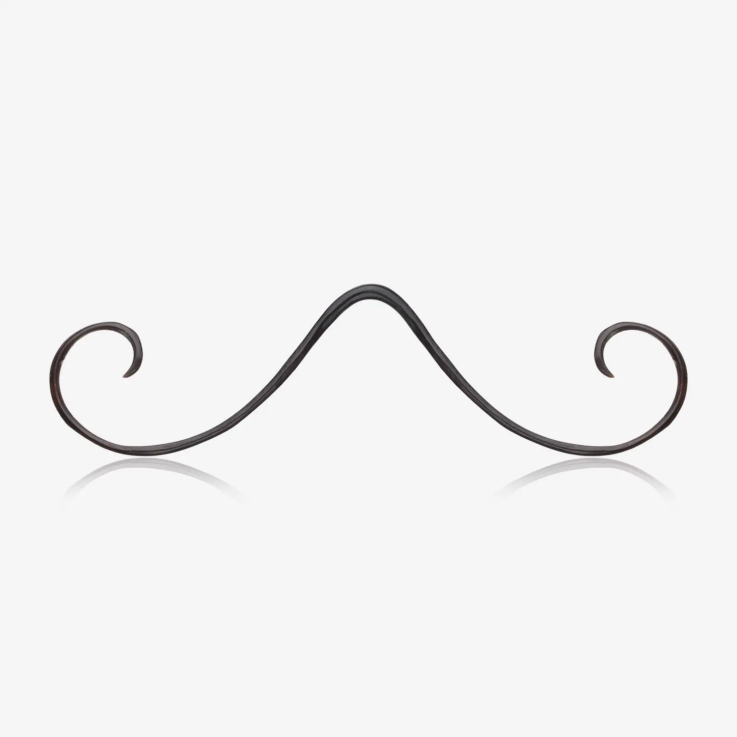 Rollie Fingers Mustache Organic Horn Septum Bar
