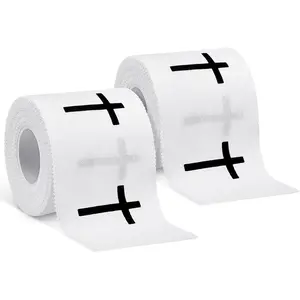 2 Pcs Christian Cross Athletic Tape Sports Tape Christian Easter Gift Religion Jesus Wrist Wrap for Soccer Football Baseball Gift for Athlete Good Friday