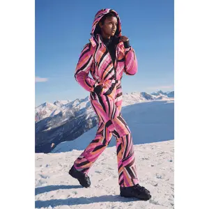 Snow Days Quilted Puffer Jacket - Pink/combo