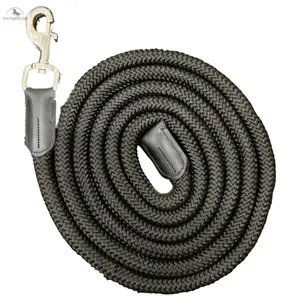 9FT Nylon Horse Halter Lead Rope with Bull Nose Snap – 3/4 Inch Thick, Strong & Comfortable for Training